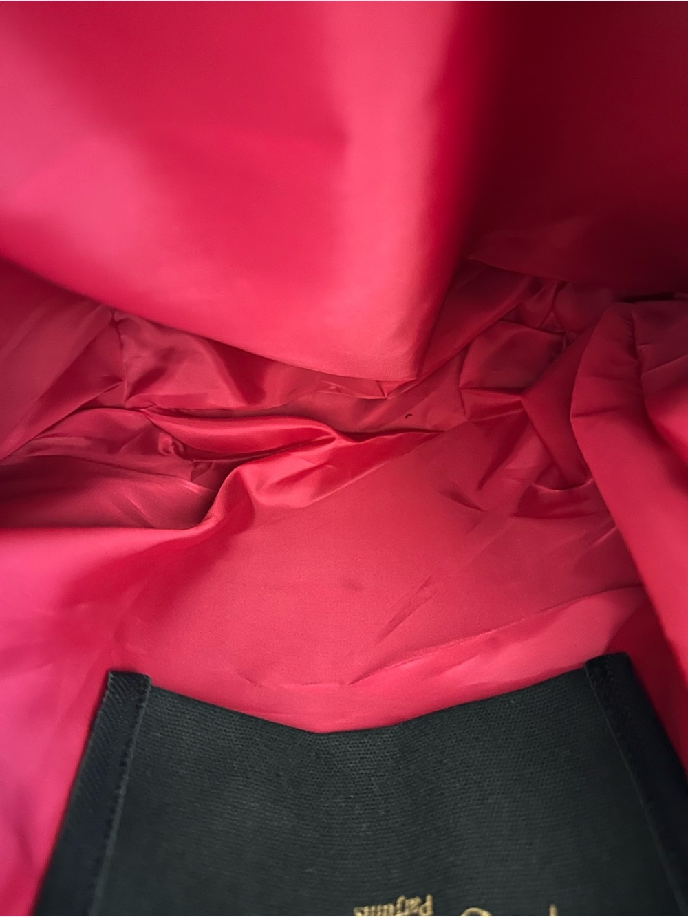YSL Beauty Parfums Black Tote Bag – NEW Hot Pink Silky Interior - Gift w Purchas - Picture 10 of 16